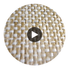 Saitima Luxury Grasscloth | Phillipe Romano Circular Swatch | DW