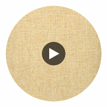 Salerno Sand Basketweave Grasscloth Wallcovering | Fentucci Circular Swatch | DW