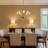 Sansai Sisal Grasscloth Honey | Phillipe Romano - dining room room setting