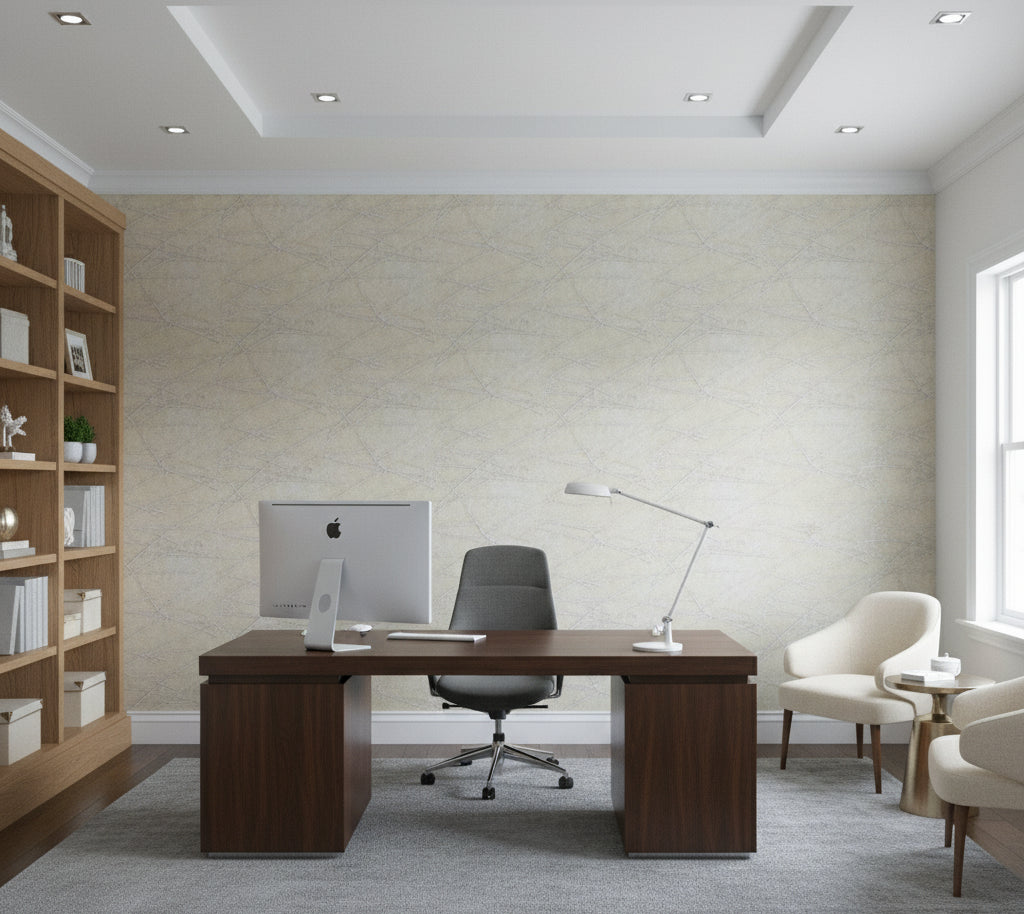 Santa Silveranta - Silver - office room setting