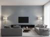 Santa Squares - Silver - living room room setting