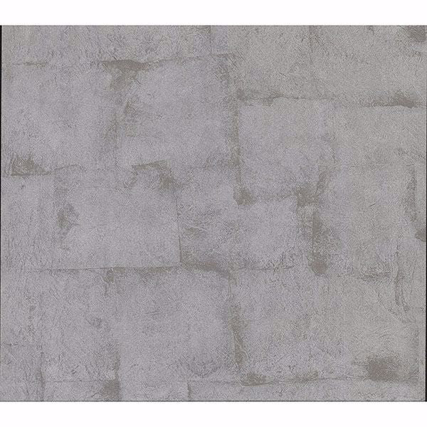 Saville Grey Texture Wallcovering | Jeffrey Stevens - Image 1