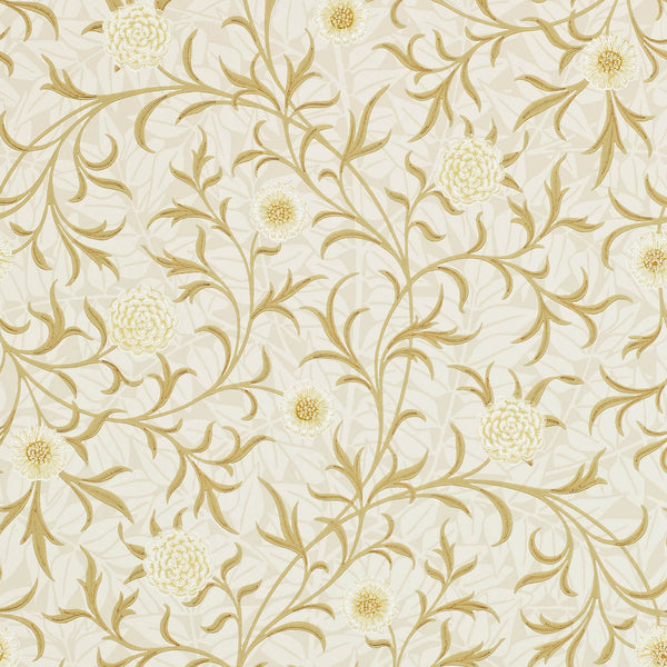 Scroll Vellum/Biscuit | Morris & Co.