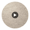Sesame Contemporary Embossed Durable | Hollywood Wallcoverings Circular Swatch | Hollywood Wallcoverings