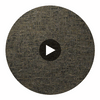 Sesame Contemporary Embossed Durable | Hollywood Wallcoverings Circular Swatch | Hollywood Wallcoverings