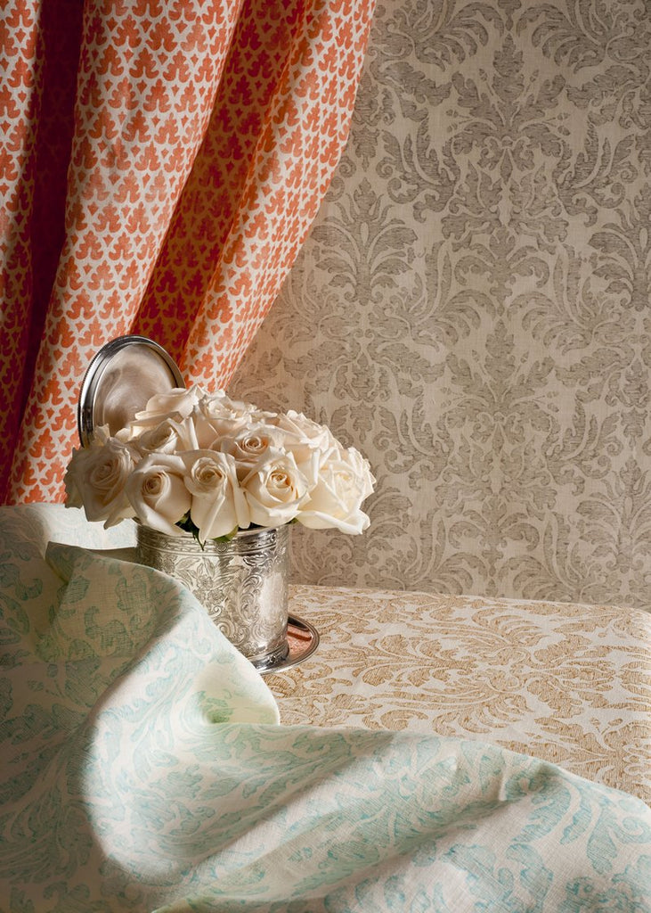 Sevilla Damask, Camel on Tint