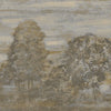 SHAKESPEARE MURAL - 6 PANEL SET - Grey | Thibaut - Image 2