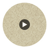 Shin Bronze Golden Scroll Texture Wallcovering Circular Swatch | LA Walls