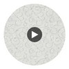 Shin Pewter Golden Scroll Texture Wallcovering Circular Swatch | LA Walls