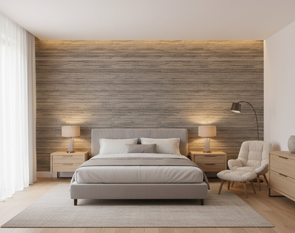 Shoreline Grass | Phillipe Romano - bedroom room setting