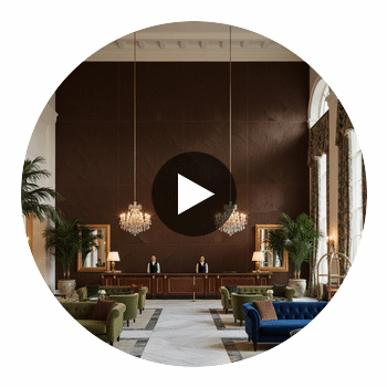 Sidmouth Acoustical | Hollywood Wallcoverings Circular Swatch | Hollywood Wallcoverings