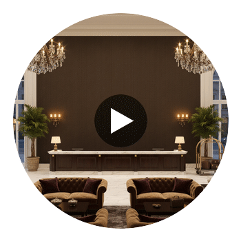 Sidmouth Acoustical | Hollywood Wallcoverings Circular Swatch | Hollywood Wallcoverings