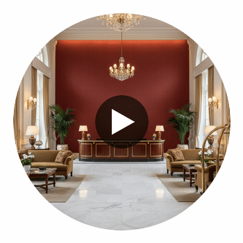Sidmouth Acoustical | Hollywood Wallcoverings Circular Swatch | Hollywood Wallcoverings