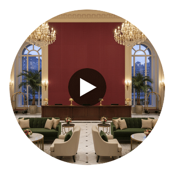 Sidmouth Acoustical | Hollywood Wallcoverings Circular Swatch | Hollywood Wallcoverings