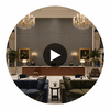 Sidmouth Acoustical | Hollywood Wallcoverings Circular Swatch | Hollywood Wallcoverings