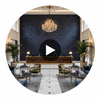 Sidmouth Acoustical | Hollywood Wallcoverings Circular Swatch | Hollywood Wallcoverings