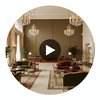 Sidmouth Acoustical | Hollywood Wallcoverings Circular Swatch | Hollywood Wallcoverings
