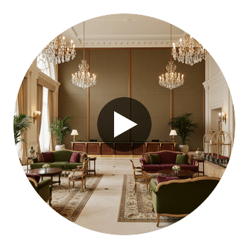 Sidmouth Acoustical | Hollywood Wallcoverings Circular Swatch | Hollywood Wallcoverings