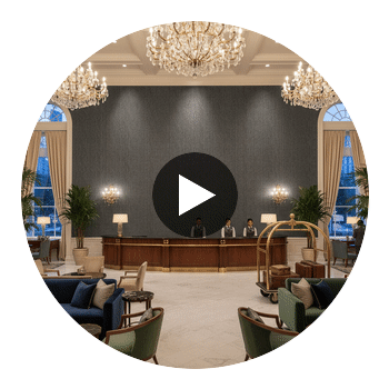 Sidmouth Acoustical | Hollywood Wallcoverings Circular Swatch | Hollywood Wallcoverings