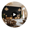 Sidmouth Acoustical | Hollywood Wallcoverings Circular Swatch | Hollywood Wallcoverings