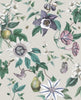 Sierra Silver Floral Wallcovering | Jeffrey Stevens - Image 2