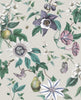 Sierra Silver Floral Wallcovering | Jeffrey Stevens - Image 1