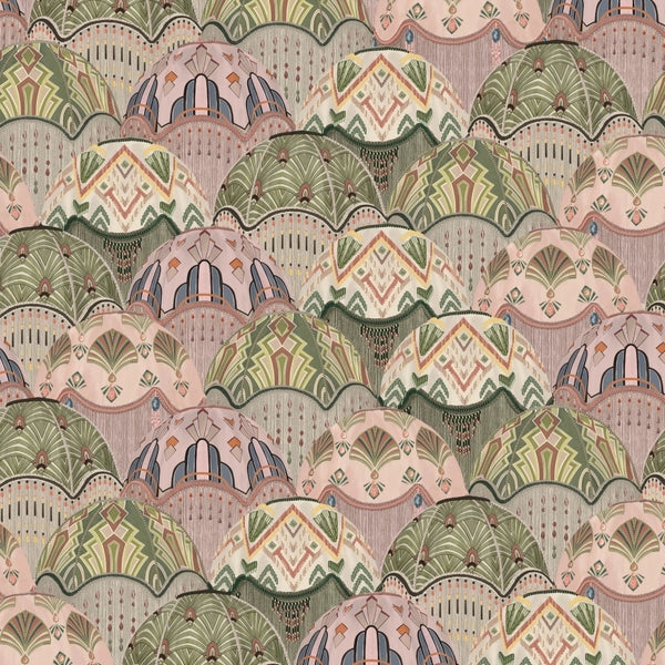 Silk Shades Salmon & Olive | Brand McKenzie