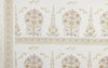 Silver Gold Lilac on Ivory