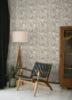 Silver Metal Sheet Peel and Stick Wallcovering | Jeffrey Stevens - Image 3