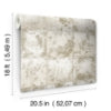Silver Metal Sheet Peel and Stick Wallcovering | Jeffrey Stevens - Image 4