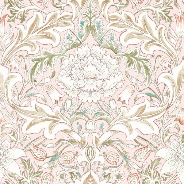 Simply Severn Willow Cochineal Wallcovering | William Morris