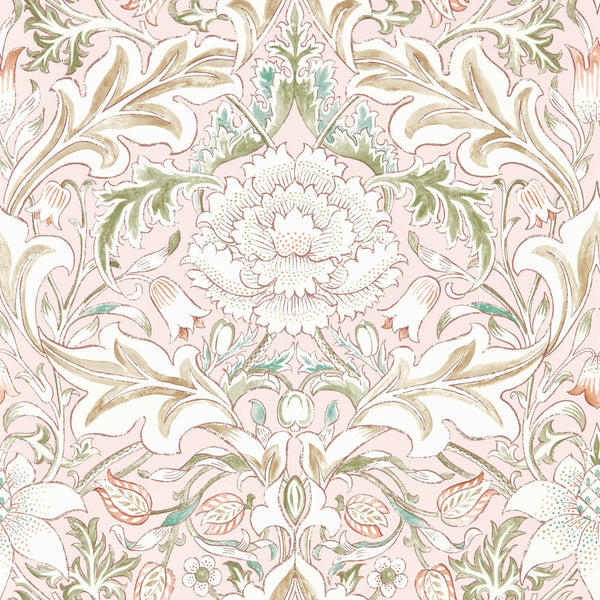 Simply Severn Cochineal/Willow | Morris & Co.