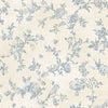 Singapore Navy Toile Wallcovering | Jeffrey Stevens - Image 2