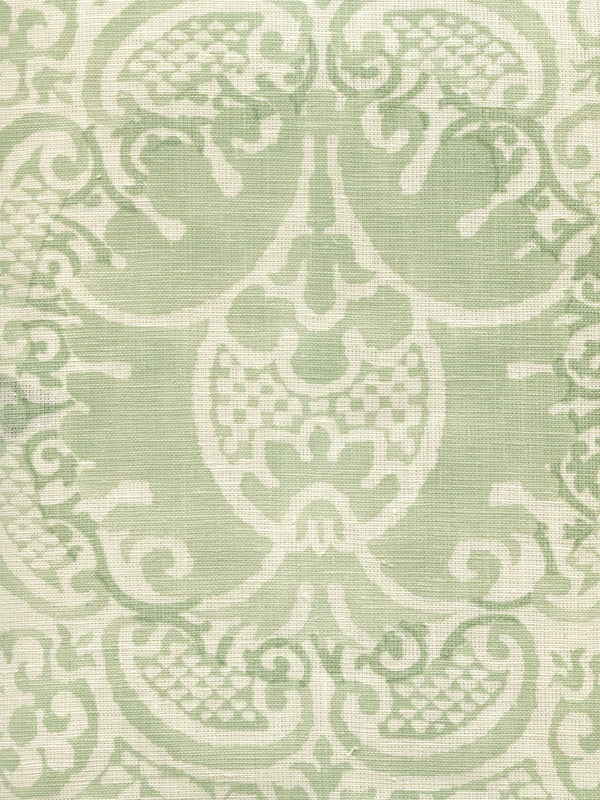 Veneto, Soft French Green on Tint Wallcoverings | Quadrille