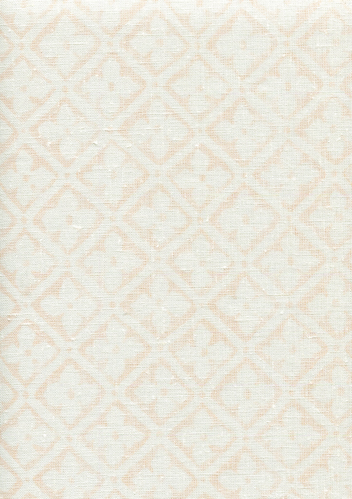 Puccini, Soft Peach on White Linen