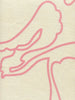 Soft Pink on Tan Linen
