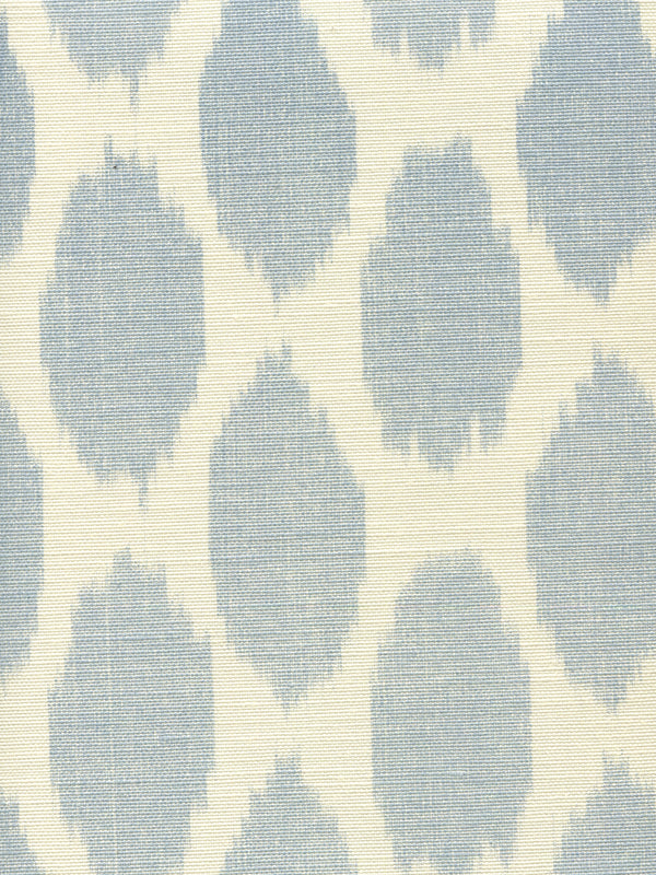 Adras, Soft Windsor Blue on Tint Wallcoverings | Quadrille
