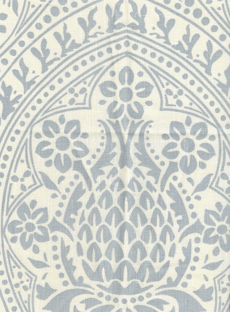 Pina, Soft Windsor Blue on Tinted Linen
