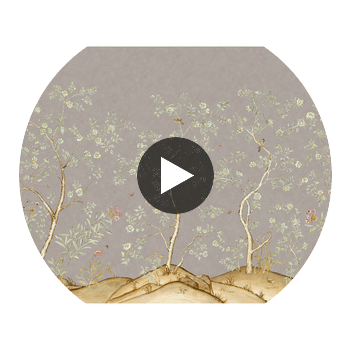 Songbird Dawn | Kravet Couture Circular Swatch | DW