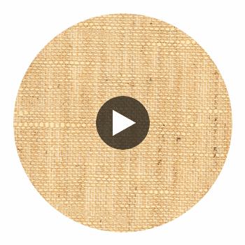 Sorrento Natural Linen Grasscloth Wallcovering | Fentucci Circular Swatch | DW