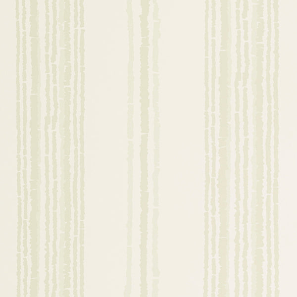 Boxwood Stripe Wallcovering Sage Brush Green | Sister Parish