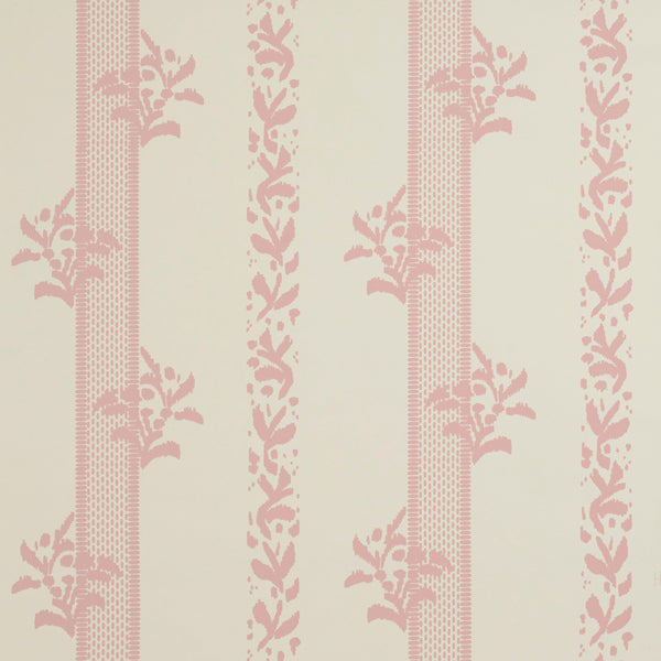 Brio Wallcovering Pink | Sister Parish
