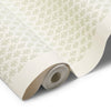 Burmese Wallpaper Sage Brush Green