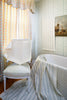 Dolly Flower Wallpaper Seafoam