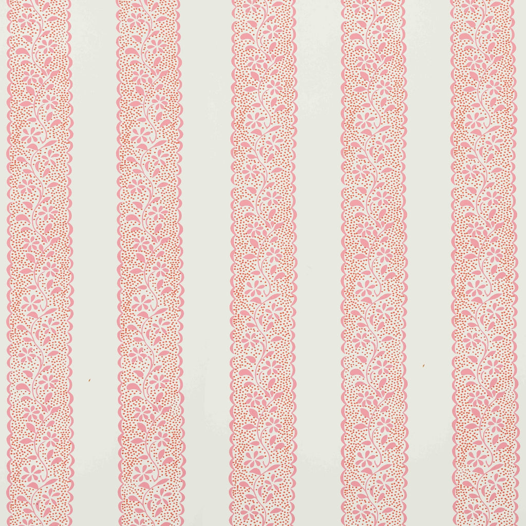 Dolly Stripe Wallpaper Pink