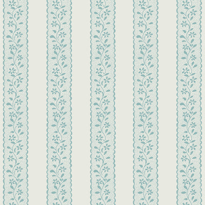 Dolly Stripe Wallcovering Seafoam | Sister Parish