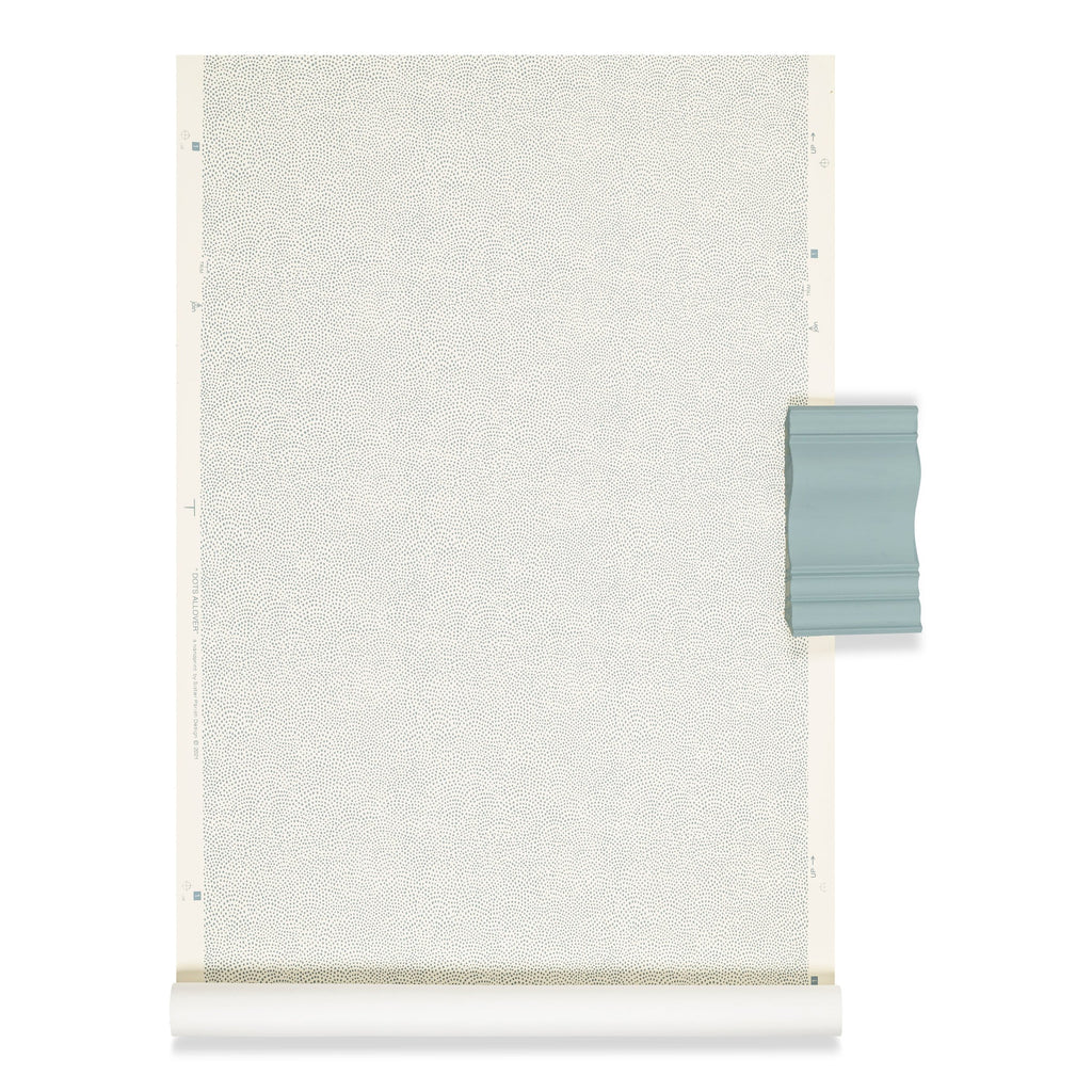 Dot All Over Wallpaper Blue