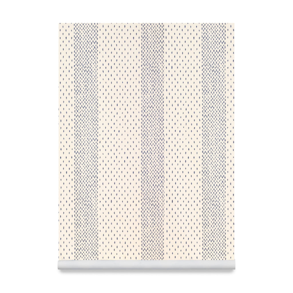 Kinnicutt Stripe Wallpaper Isleboro Blue