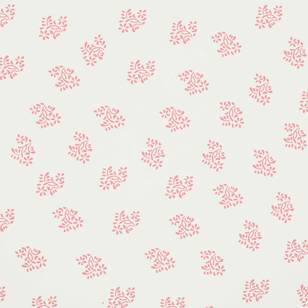 Dolly Flower Wallcovering Pink | Sister Parish