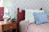 Serendipity Wallpaper Blue Red